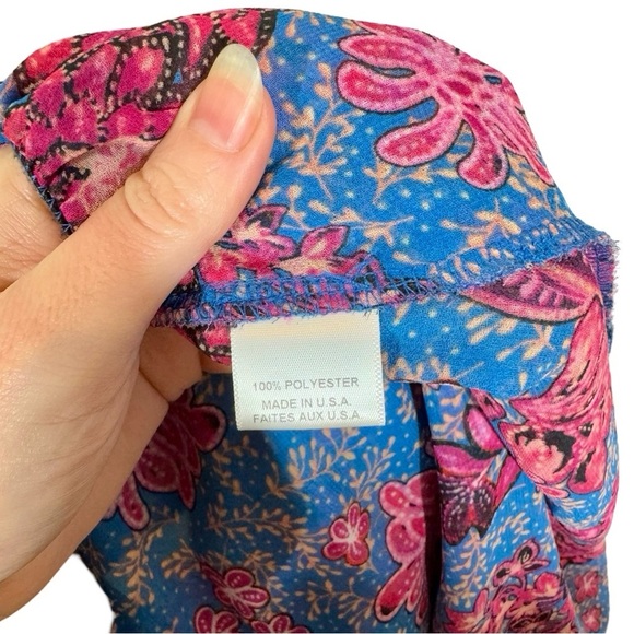 MISA Los Angeles Pippa Floral Tiered Maxi Dress Open Back in Night Blooms - Picture 14 of 16